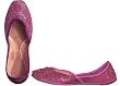 Beaded & Sequin Indian Khussa Belly Dance Shoes for Women Handcrafted Casual Footwear Available in Various Sizes