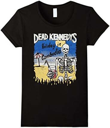 Women's Dead kennedys logo unisex t-shirt Small Black