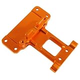 Arm Mount Chassis Plate, Orange: SC10 by Golden Horizons