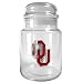 Oklahoma Sooners NCAA 31oz Glass Candy Jar - Primary Logo by Great American Products