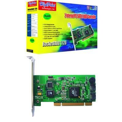 HighPoint RocketRAID 1720 2-Channel PCI SATA 3Gb/s RAID Controller RocketRAID 1720