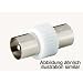 Koaxial Buchse auf Koaxial Buchse