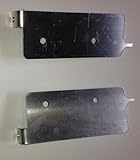 Harley Davidson Amplifier Mounting Brackets fit batwing bikes with stock radio for rockford PBR-300x2 & PBR-300x4 amps