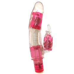 Rabbit Vibrator Pink Clit Pleasing Bunny Sex Toy