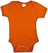 Earth Elements Baby Short Sleeve Bodysuit 0-3 Months Orange