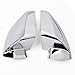 New for 2010-2016 10-16 10 11 12 13 14 15 16 GMC Terrain Equinox Triple Chrome Mirror Cover Caps Overlay SetHot