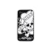エドハーディ(ED HARDY)GELIP42001 APPLE IPHONE4 LOVE KILLS SLOWLY LASER BLACK×WHITE