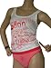 Puma bodywear Typographic Cat - Tank Top, Größe L, weiß-rot