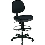 Contemporary Drafting Chair with Flex Back - Office Star - DC800 by Office Star
