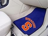 Syracuse Univ Car Mats 2 Piece universal fit Car Floor Mat (Rug) - Syracuse Orangemen