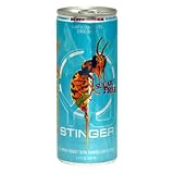 Stacker 2 YJ Stinger Extreme Energy Drink, Enraged Raspberry, Sugar-Free, 8.4-Ounce Cans (Pack of 24)
