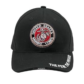 Deluxe Low Profile MARINES The Few The Proud Baseball Cap, Hat