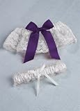 Davids Bridal Lovely Lace Garter Set Style DB38GSW