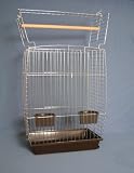 Cockatiel Chrome Bird Cage (18 X 10.5 X 23" Ht)