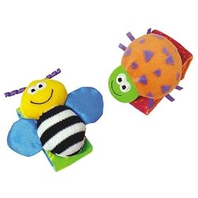 Lamaze Ladybird & Butterfly Wrist Rattles