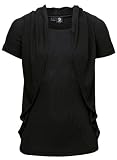 SLVR Short Sleeve Shawl Top by Stella McCartney - O54913 (X-Small)