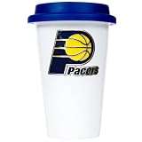 Indiana Pacers Ceramic Travel Cup (Team Color Lid)