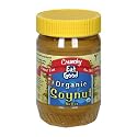 Eatgood Organic Soy Nut Butter, Crunchy, 15-Ounce Jars (Pack of 6)
