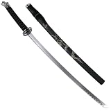 Whetstone Cutlery 39.5 Inch Dragon Slayer Katana With Engraved Dragon Scabbard Sword