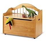 Durable Wooden Toy Chest (HONEY)