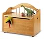 Durable Wooden Toy Chest (WHITE)