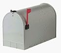 Solar ST200000 Group Jumbo Size Steel Rural Mailbox, Gray