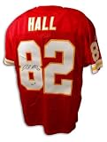 Dante Hall Kansas City Chiefs Autographed Reebok NFL Football Jersey (Red)