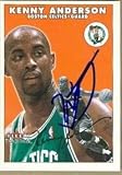 Kenny Anderson Autographed/Hand Signed Basketball Card (Boston Celtics)