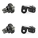 Action Mount - 4 pc Screw Adapter Set for Sony Cam, Xiaomi, or GoPro. 2 Styles of Design Camera Screw (1/4-Inch 20), Easily Connect Action Camera to GoPro Accessories. (4pcs Adapter Set)