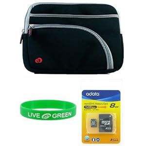 Buy Acer Aspire One AOA150 8.9-Inch Netbook Neorpene Sleeve Case and 4 GB Micro SDHC Memord Card