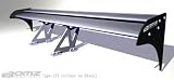 Subaru WRX Impreza Aluminum Wing Type 3 Double Deck - Silver