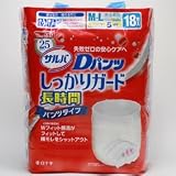 サルバＤパンツしっかりガード長時間Ｍ－Ｌ １８枚の画像