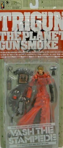 Trigun The Planet Gunsmoke Vash The Stampede Action Figure Red Vairant by Toy Tribe