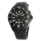 Carbon 14 Mens W2.3 Water 3H iBeam Technology Black and White Dial Watch by Carbon 14