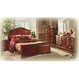 WENDOVER CROSSING 6PC CHERRY QUEEN BEDROOM SET