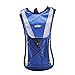 Pinty 2L Hiking Backpack Hydration Pack with Water Bladder Cycling Climbing Camping Bag (Blue)