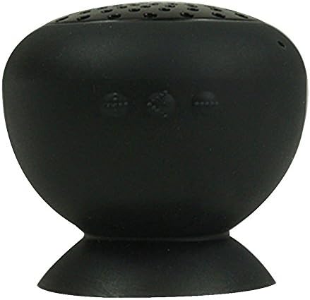 Waterproof Mini Mushroom Wireless Bluetooth Speaker (Black)