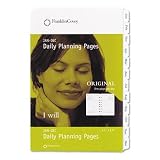 Planner Refill, One Page per Day, 5-1/2 x 8-1/2
