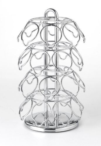 NIFTY COFFEE PACK CAROUSEL-HOLDS 32 KEURIG VUE PACKS