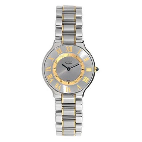 Cartier Midsize Must 21 Stainless Steel and 18K Gold Watch #W10072R6 Cartier Midsize Must 21 Stainless Steel and 18K Gold Watch #W10072R6
