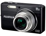 Electronics : FUJI FinePix J110w - black Including Charger, Lithium battery