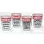 Warning Shot Glasses