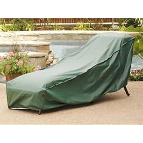 Wicker Chaise Lounge Covers : 84 x 34 x 34 GreenChaise Lounge Covers