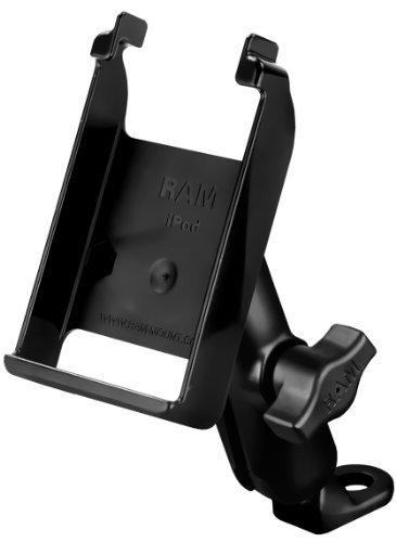 RAM Mounting Systems RAM-B-180-AP1U Ram Mount 11mm Angled Motorcycle Mount for Apple Apple iPod Classic except G2 20gb