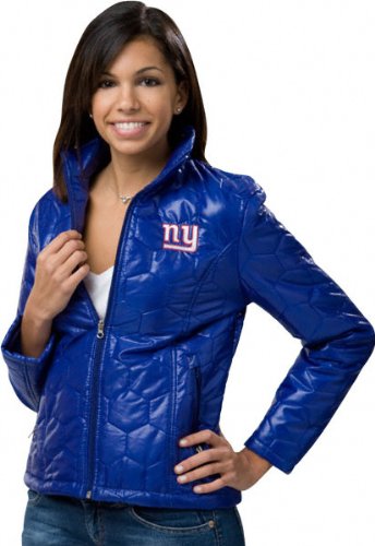 New York Giants Women's Quilted Jacket