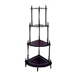 Cherry 4-Tier Corner Stand