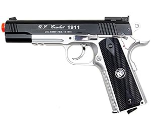 Unlimited Wares Model-4601BS Full Metal Non-Blowback Gas CO2 Airsoft Pistol FPS-500