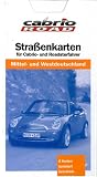 Cabrio Reisekarten Mittel- und Westdeutschland 1 : 250 000