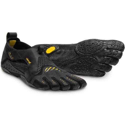 Vibram Mens Signa Watersport Shoe Black/Yellow Size 42