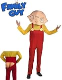 IMAGE OF Adult Mens Family Guy Baby Stewie Griffin Costume Large